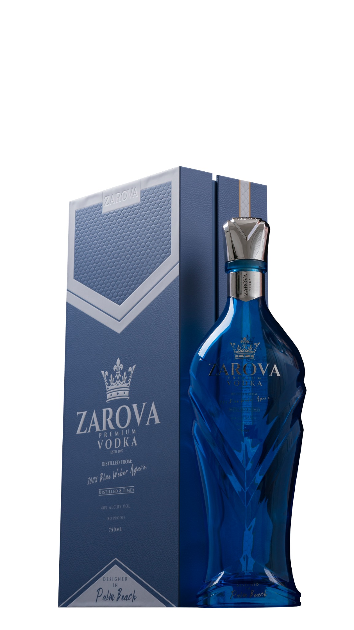 Commercial photography for Zarova Premium Vodka